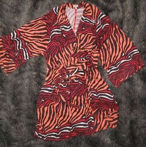 Banana Republic Issa Collection animal print dress